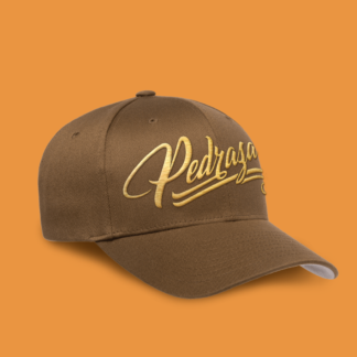 Gorra café con el Logo "Pedraza"